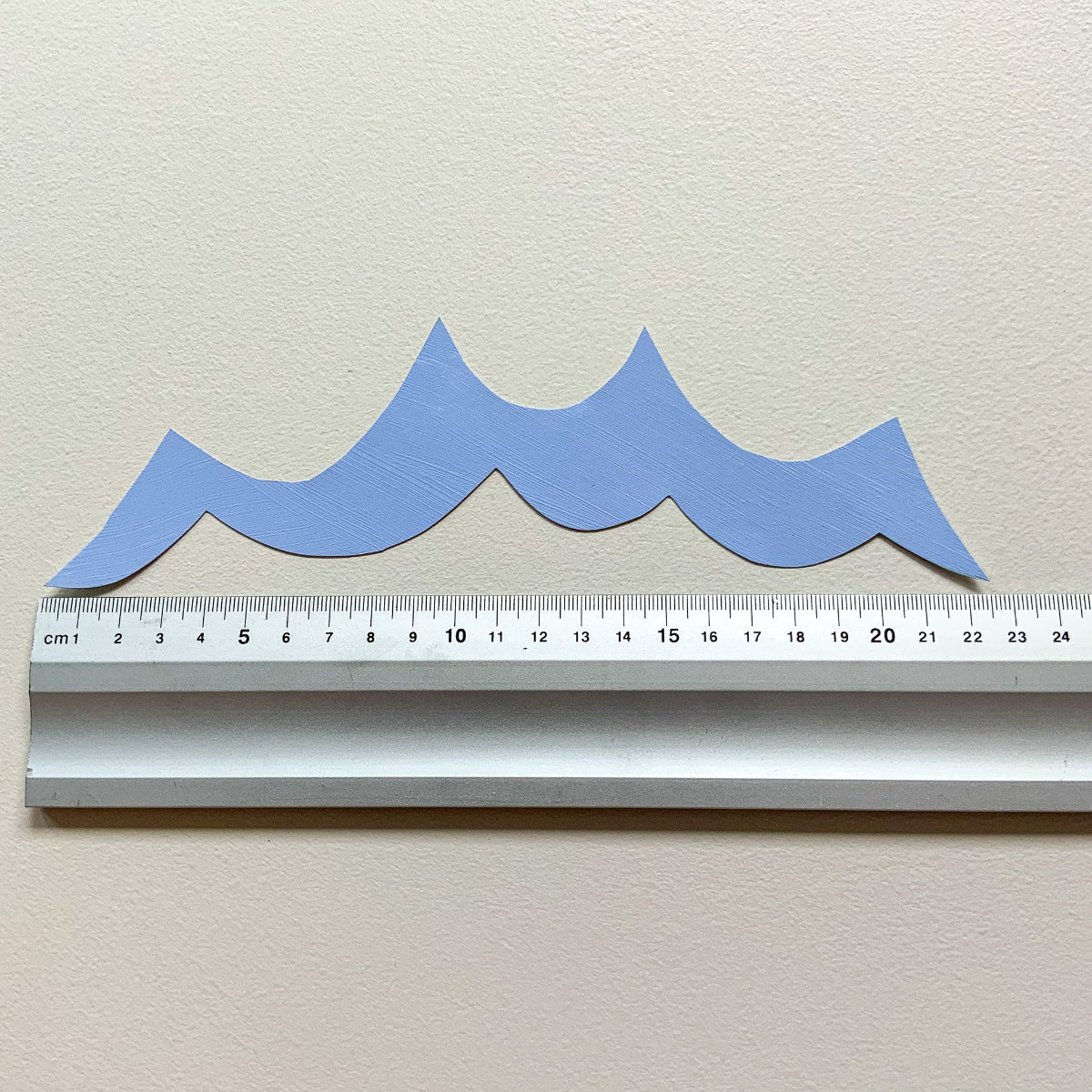 blå wallsticker