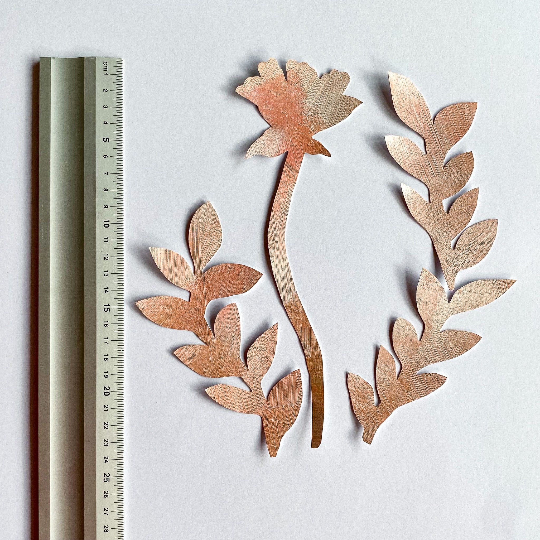 PINK FLOWERS wall stickers