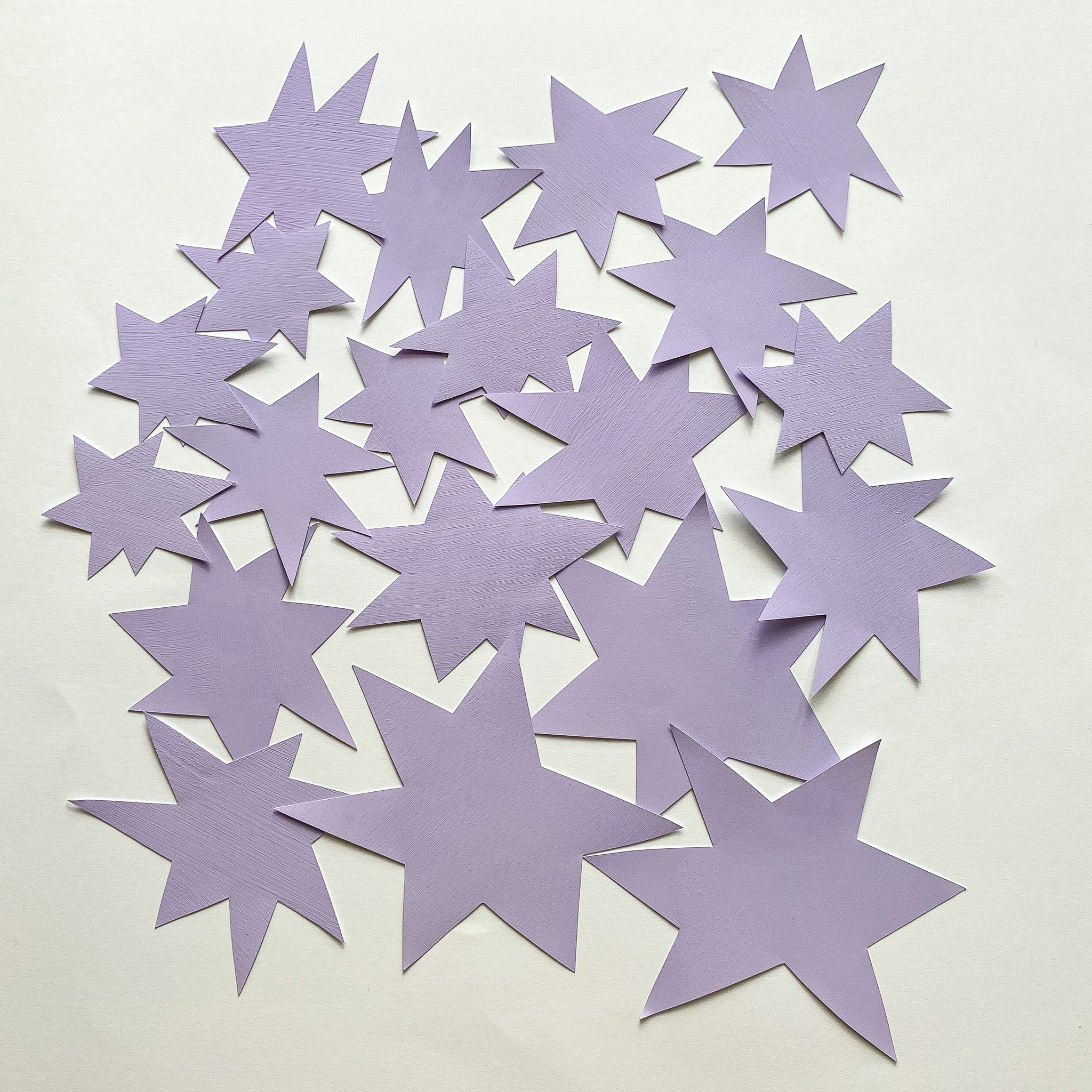 PURPLE STAR wall stickers