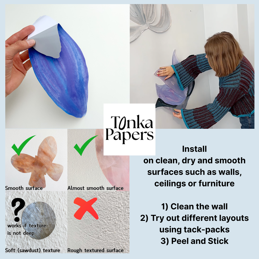 FLORAL wall decoration