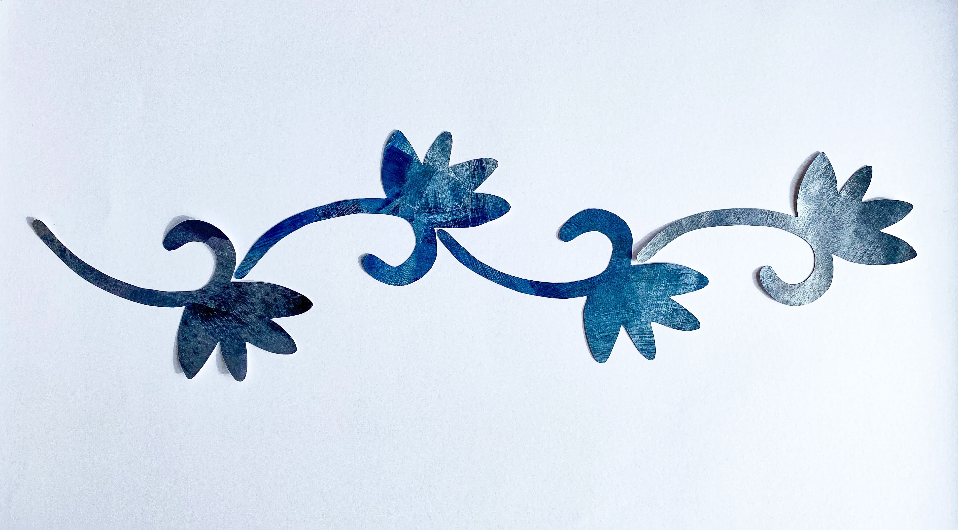 FLOWER SWIRL wallpaper border