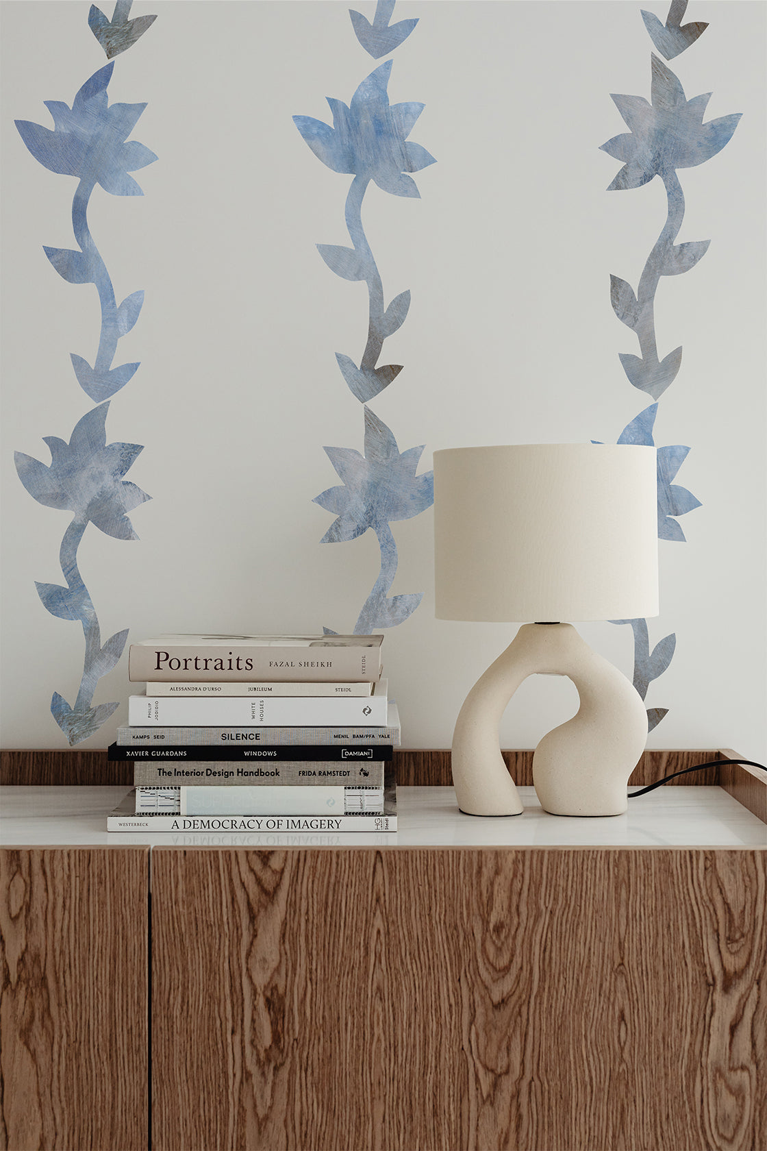 BLACK FLOWER wall decals