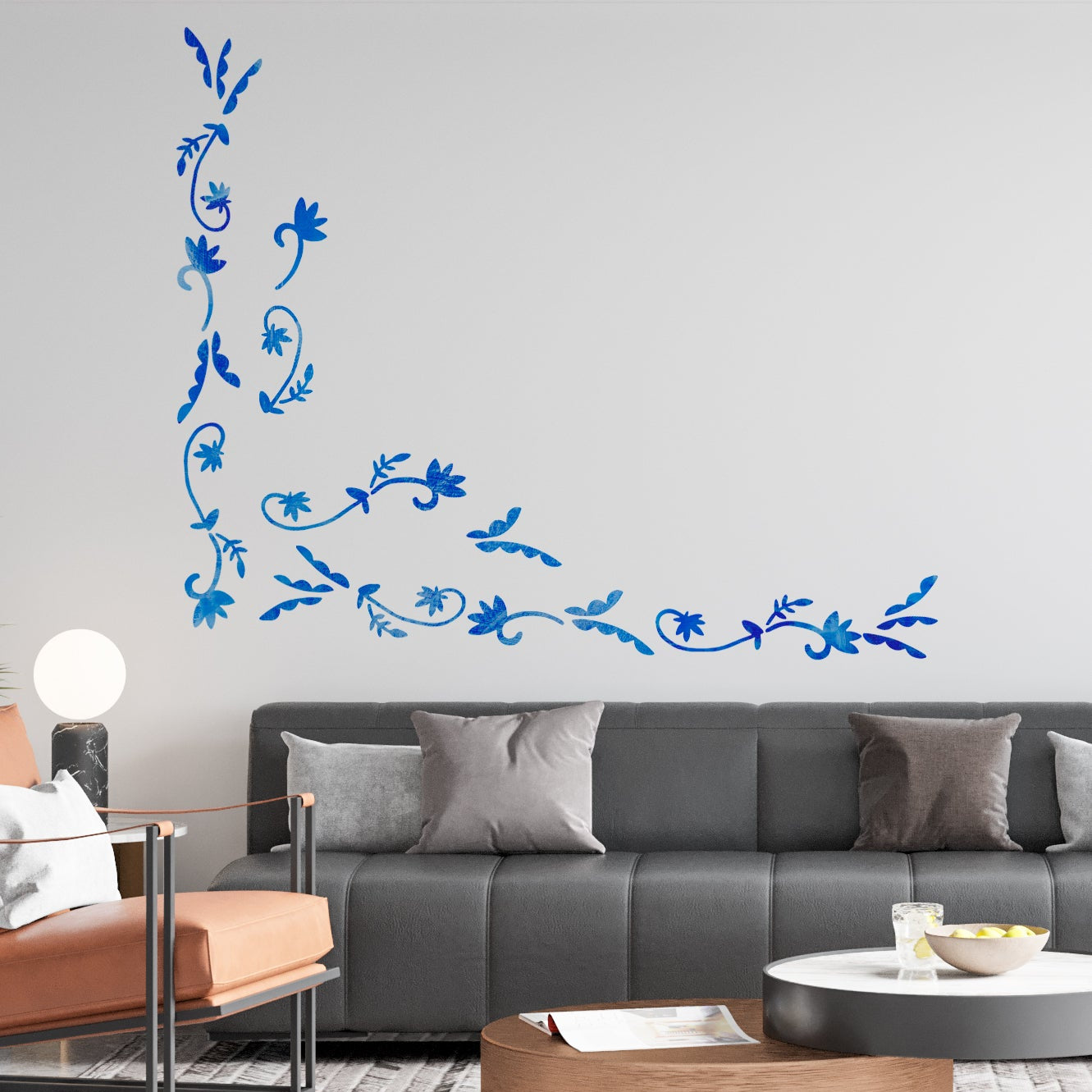 SWIRL wallpaper border