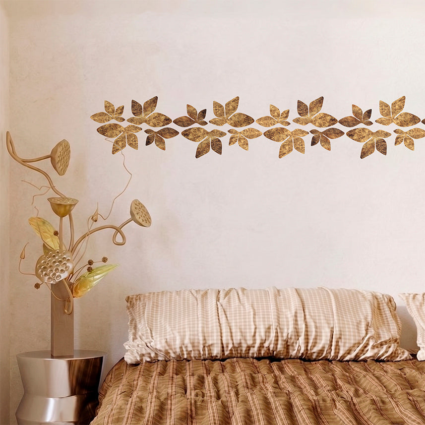 BLADGULD ORNAMENT tapetbort