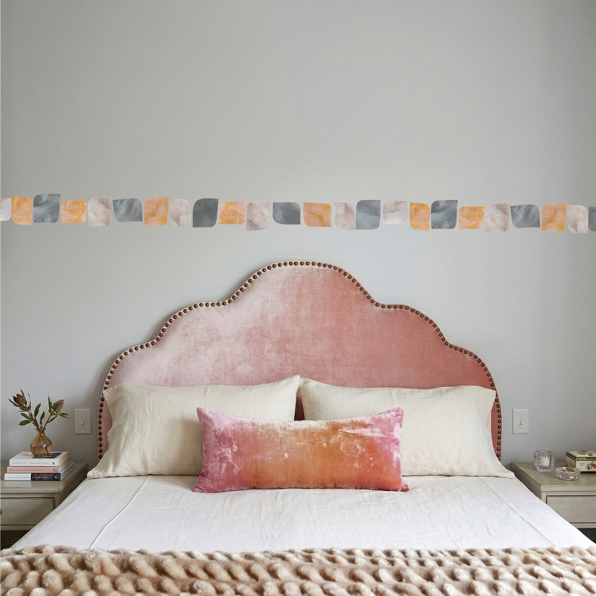 BLØDE FIRKANTER tapetbort