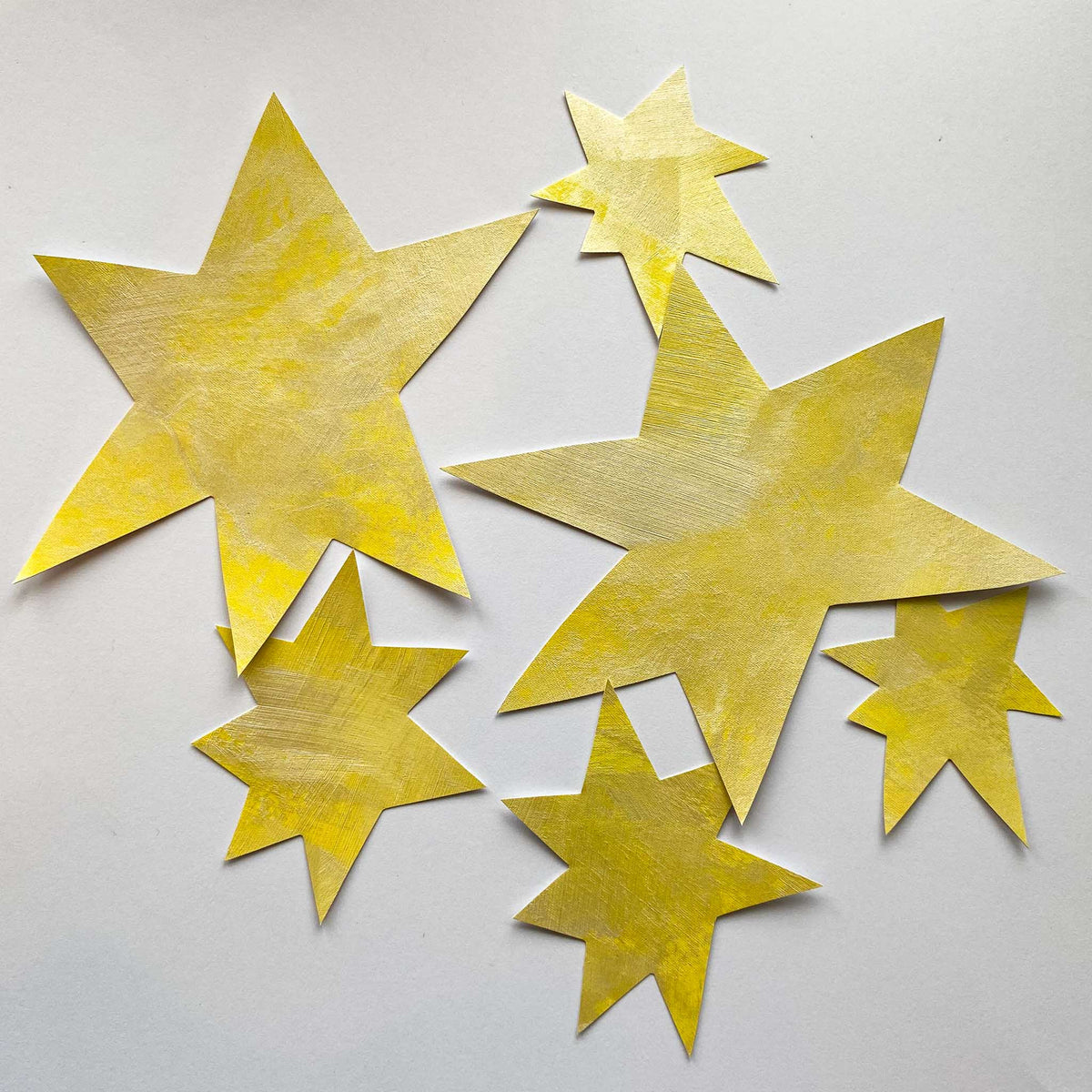 gule stjerne wall stickers