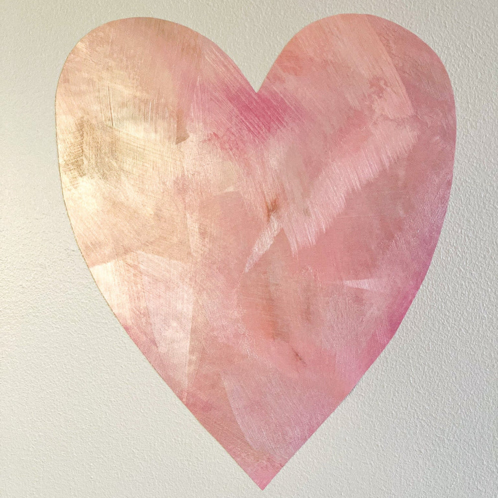 pink hjerte tapet