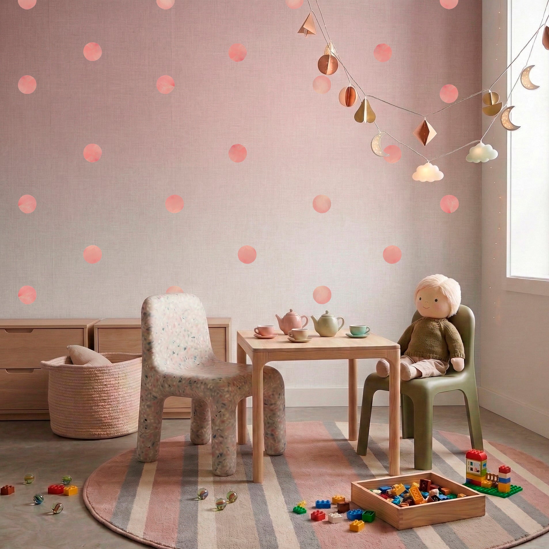 PASTEL PRIKKER wall stickers