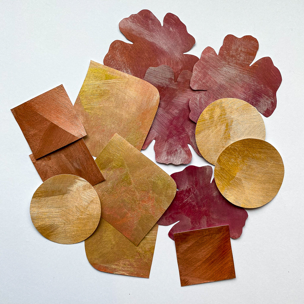 GEOMETRISK & BLOMSTER tapetbort