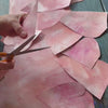pink hjerte wall stickers til pigeværelset