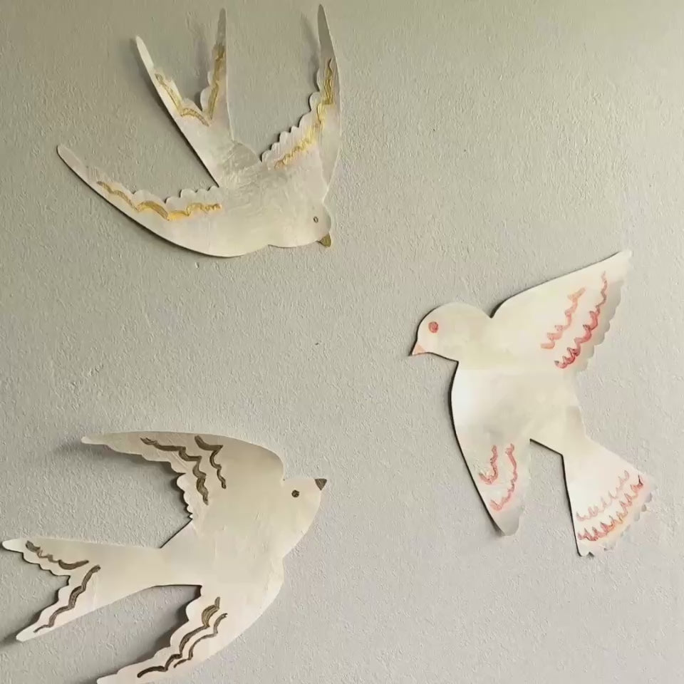 fugle wall stickers installation