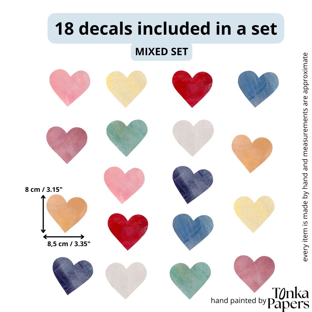 HEART wall stickers