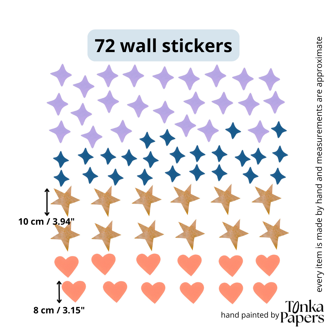 HEART wall stickers