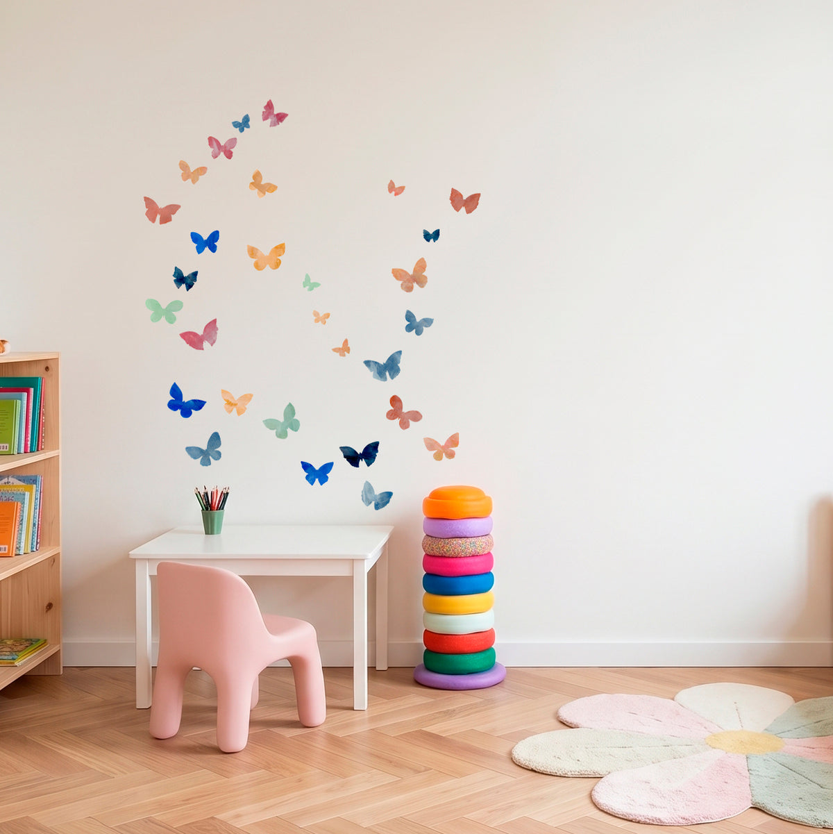 BUTTERFLIES 15 wall stickers