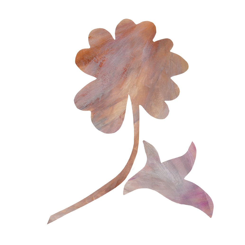 blomst vægdekoration